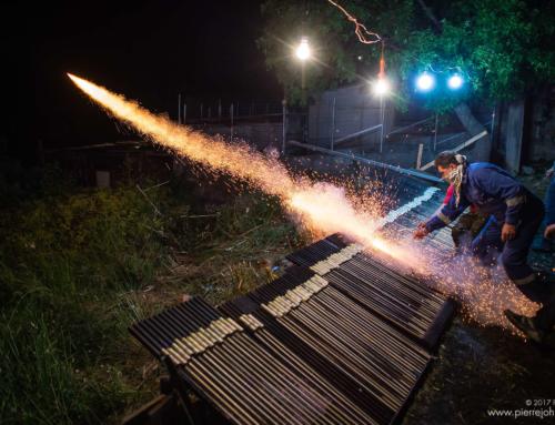 Rocket War in Vrontados 2014