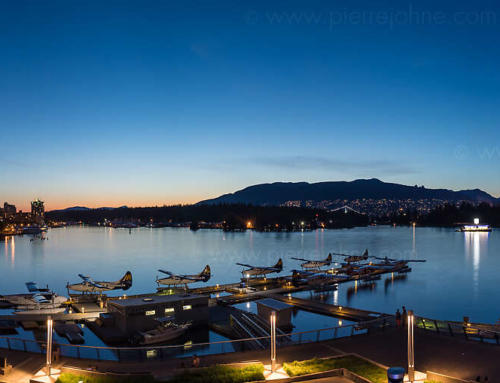 Seaplane Harbour in Vancouver City, BC, Canada